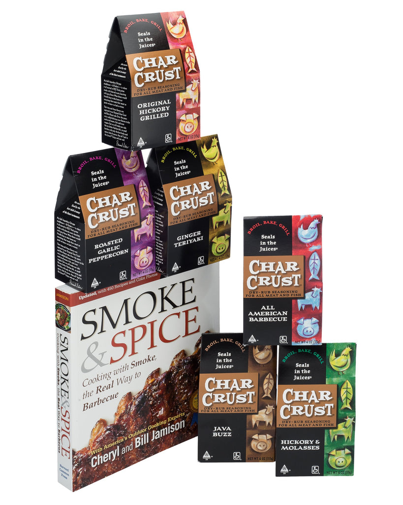 2Perfect Gift - 8 Char Crust Dry Rubs + Cookbook