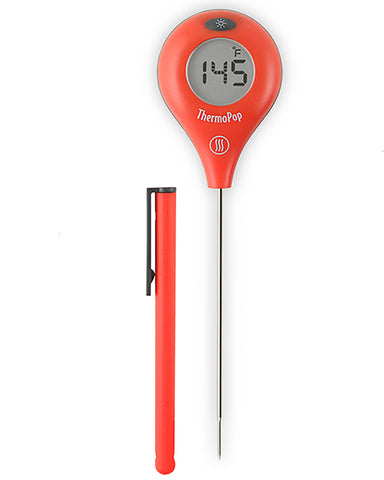 3ThermoPop&å¨ Super-Fastå¨ Thermometer - Red
