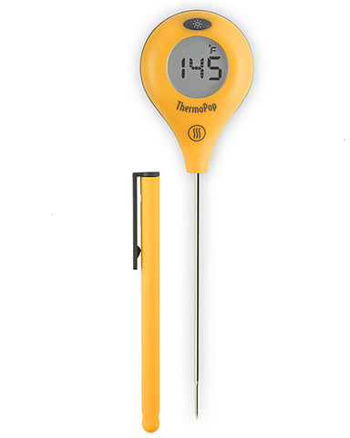 2ThermoPop&å¨ Super-Fastå¨ Thermometer - Yellow