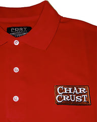 Char Crustå¨ Embroidered Golf Shirt